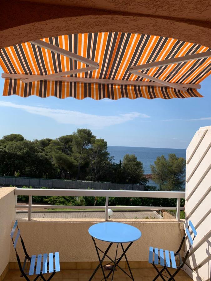 Appartement Vue Mer Domaine Arbore Saint-Raphael  Bagian luar foto